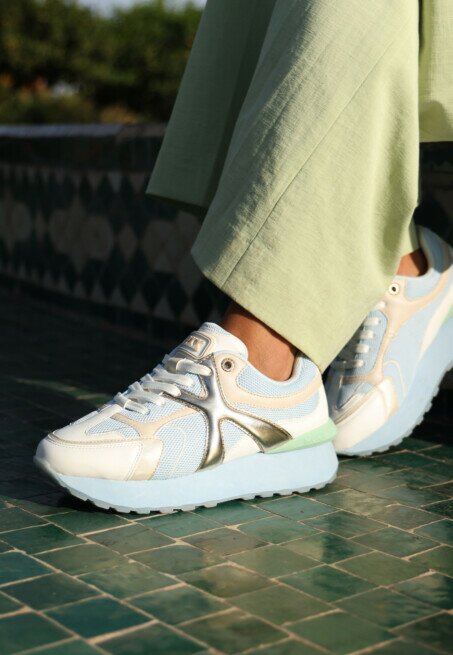 Mexx Sneaker Rozan Humper Blauw