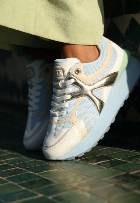 Mexx Sneaker Rozan Humper Blauw