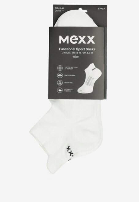 mexx Sportsocks (3-pack) White