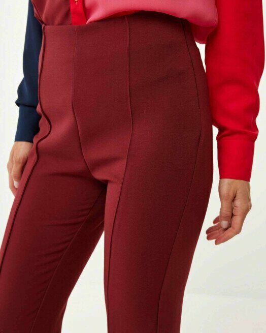 Mexx Straight Leg Pantalon Dark Red