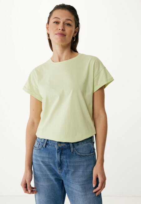 mexx T-shirt Fay Lichtgroen
