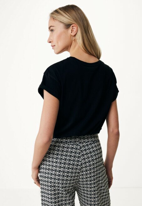 Mexx T-Shirt Fay Zwart