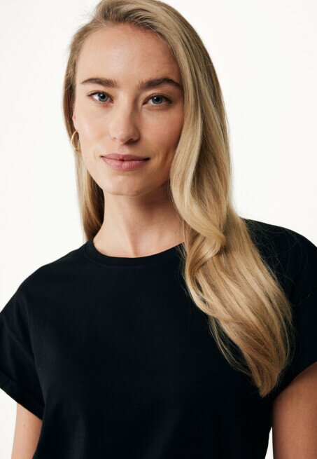 Mexx T-Shirt Fay Zwart