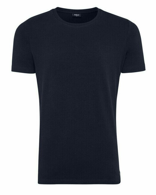 Mexx T-shirt Met Ronde Hals Donkerblauw
