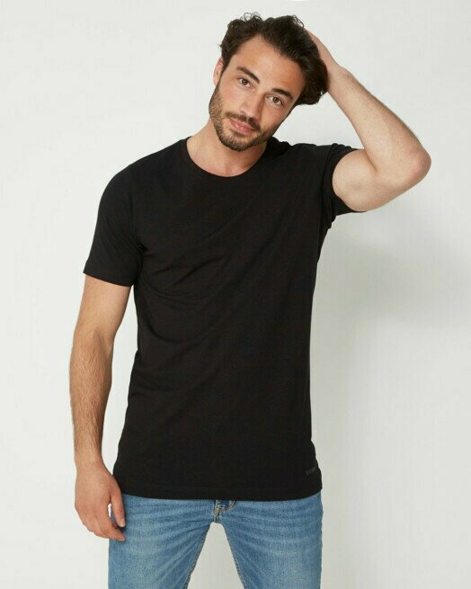 Mexx T-shirt Met Ronde Hals Zwart