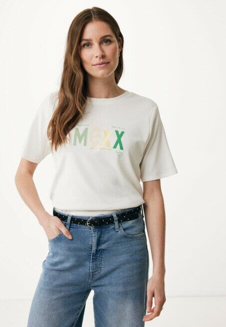 mexx T-Shirt Offwhite