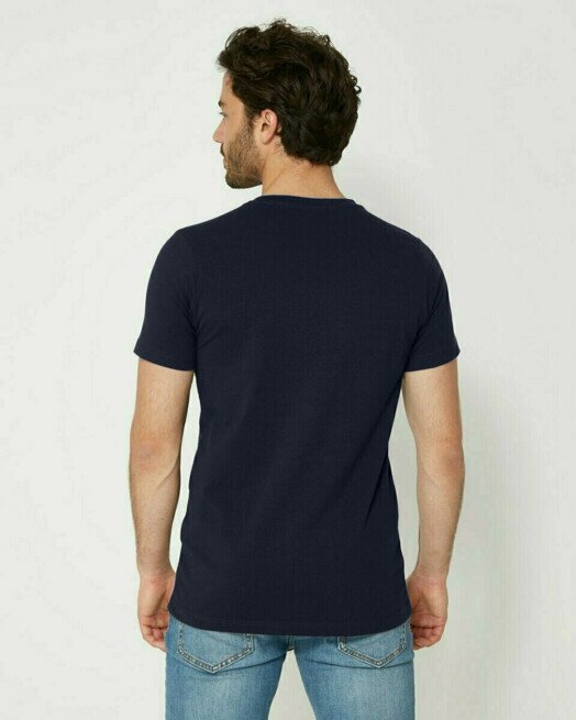 Mexx T-shirt V-hals Navy
