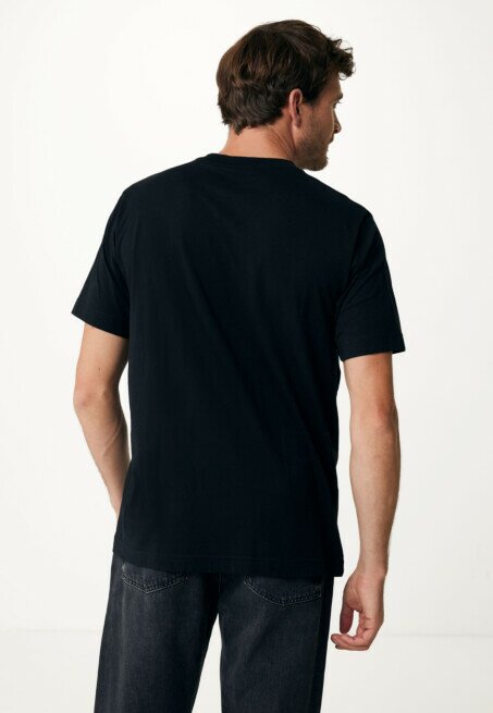Mexx T-shirt Warren Zwart