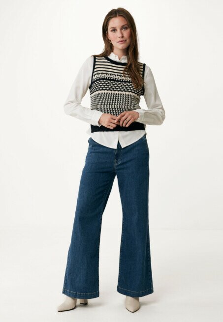 Mexx Top Crochet Zwart