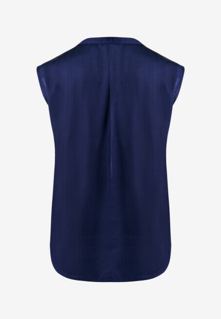 Mexx Top Violet Satijn Donkerblauw