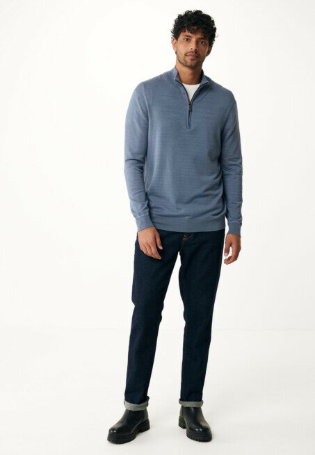 Mexx Trui Gebreid James Blauw