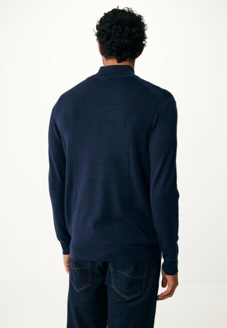 Mexx Trui Gebreid James Navy
