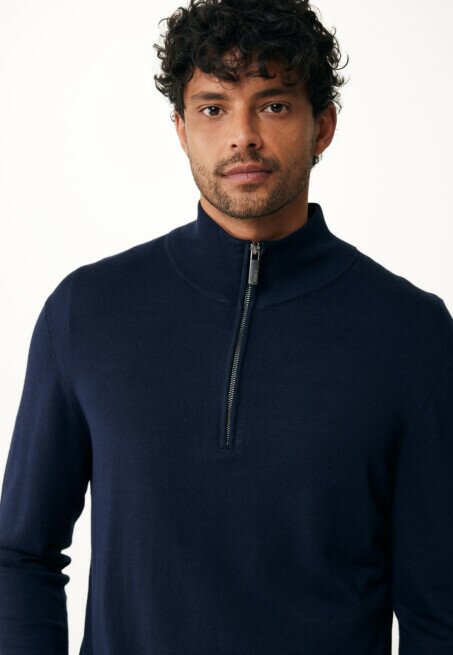 Mexx Trui Gebreid James Navy