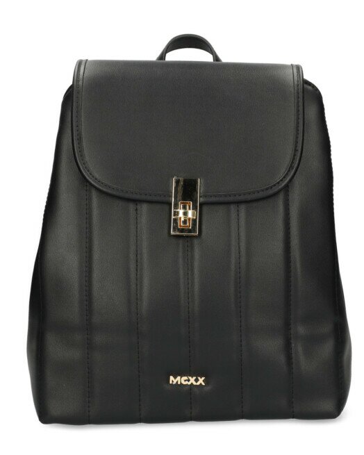 Mexx Vertical Quilted Backpack Zwart