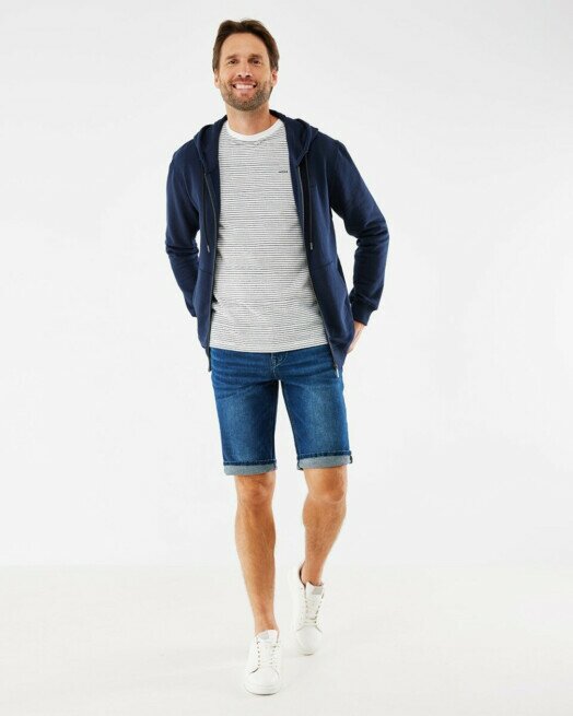 Mexx Vest Met Capuchon Navy