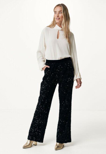 Mexx Mexx XX Anouk Blouse Met Opening Achter Off White