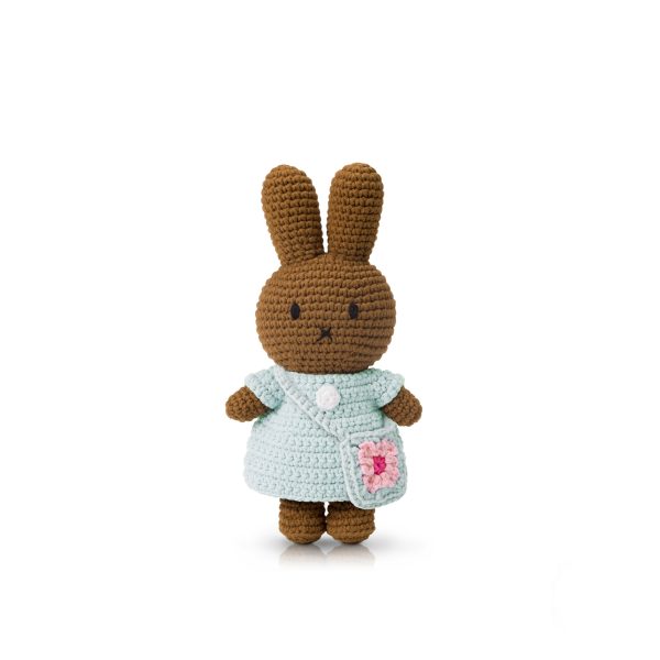 miffy melanie handmade and her mint dress + flowerbag