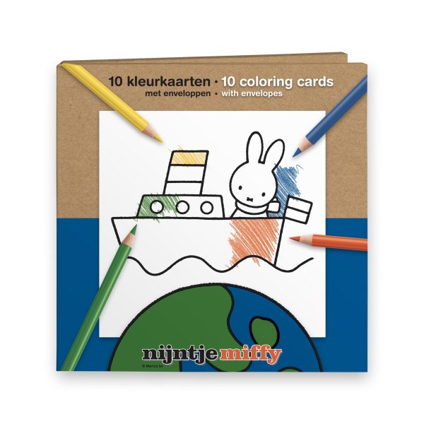 miffy around the world coloring cards