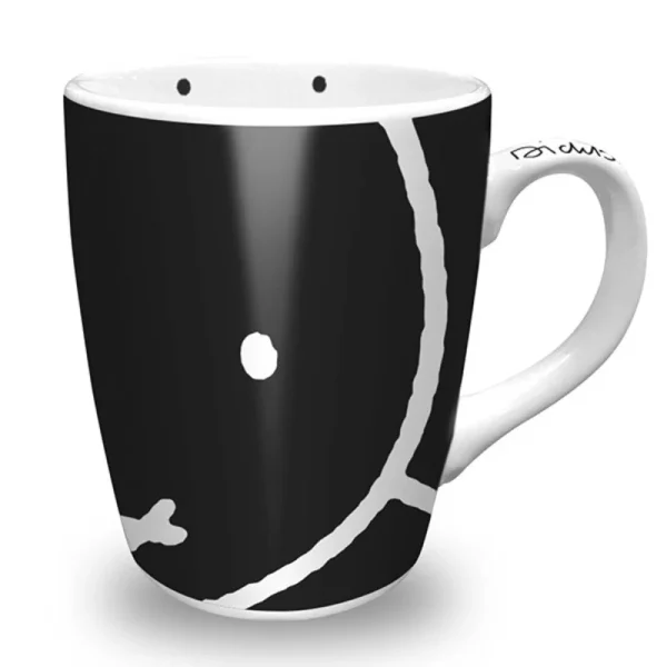 miffy miffy black relaxing mug