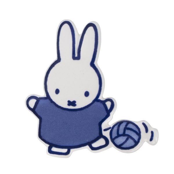 miffy miffy playing soccer magnet