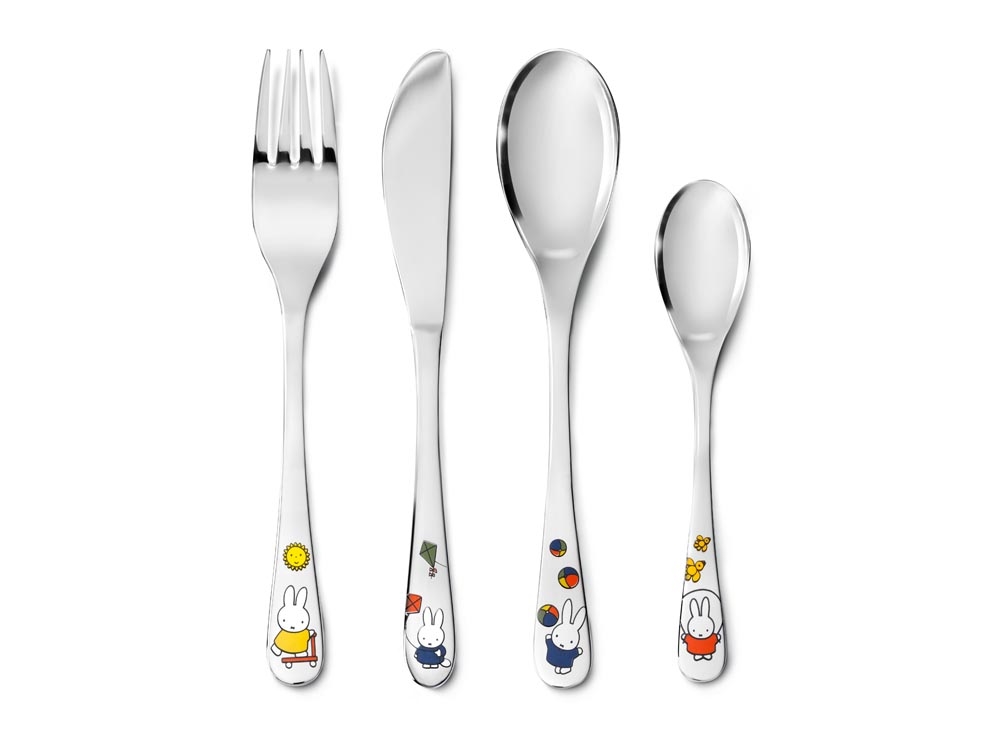 miffy miffy plays children’s cutlery