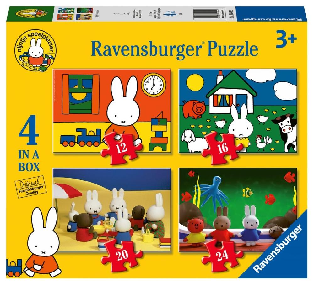 miffy miffy puzzle 4 in 1 anniversary
