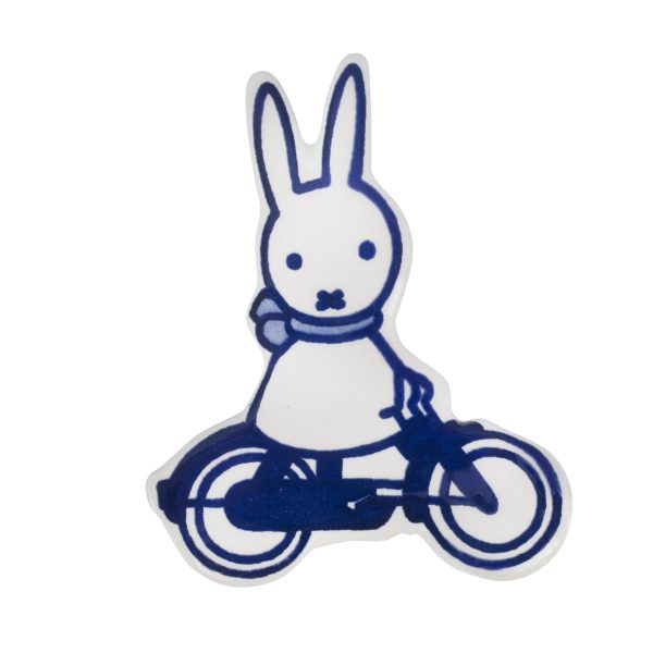 miffy miffy riding bike magnet
