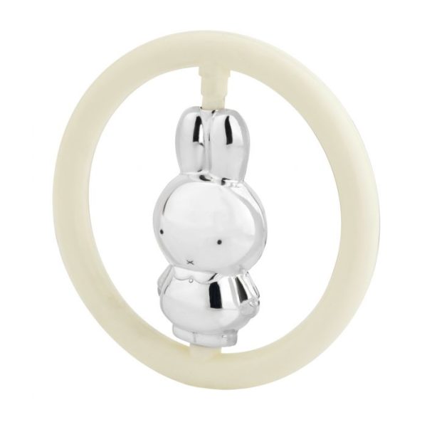 miffy miffy silver rattle (925 silver)