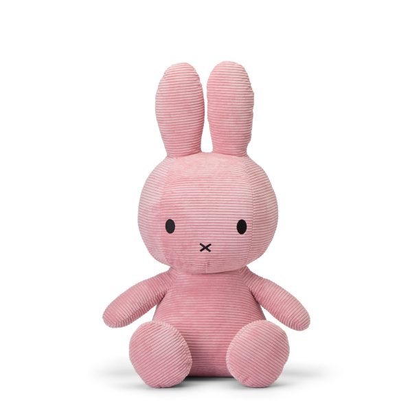 miffy miffy sitting corduroy pink (27.5″)