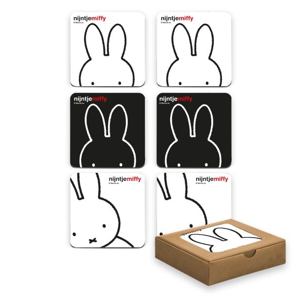 miffy miffy snoot coasterbox