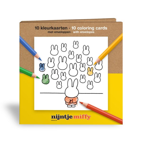 miffy museum coloring cards