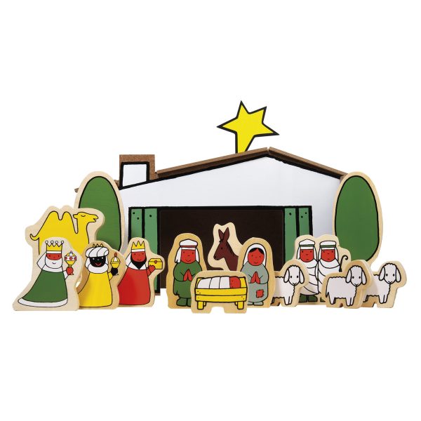 miffy nativity christmas scene
