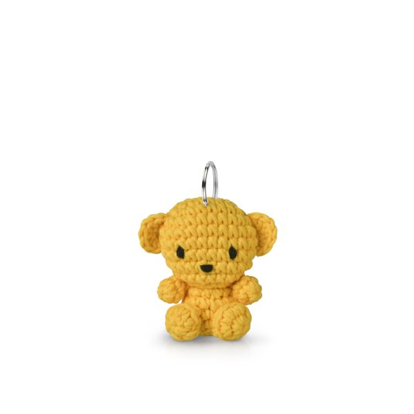 miffy yellow handmade bear keychain