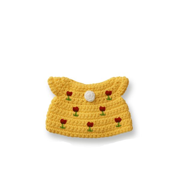 miffy yellow tulip dress handmade