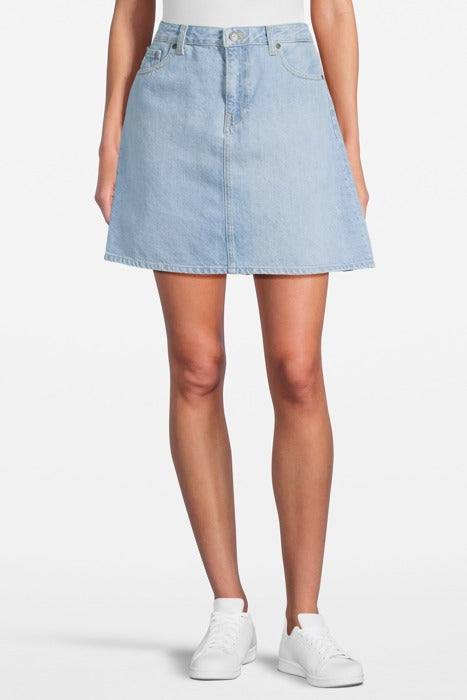 mugler Audry Mini Skirt - Sun Stone