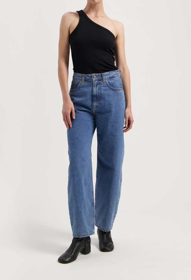 mugler Brooke High Barrel - Stone Vintage