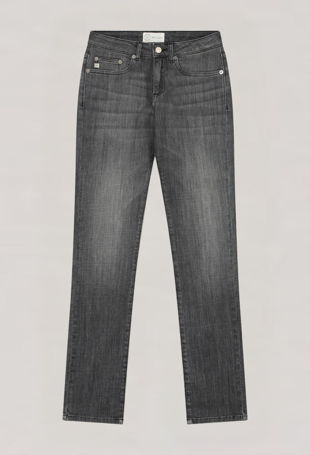 mugler Faye Straight - Authentic Black