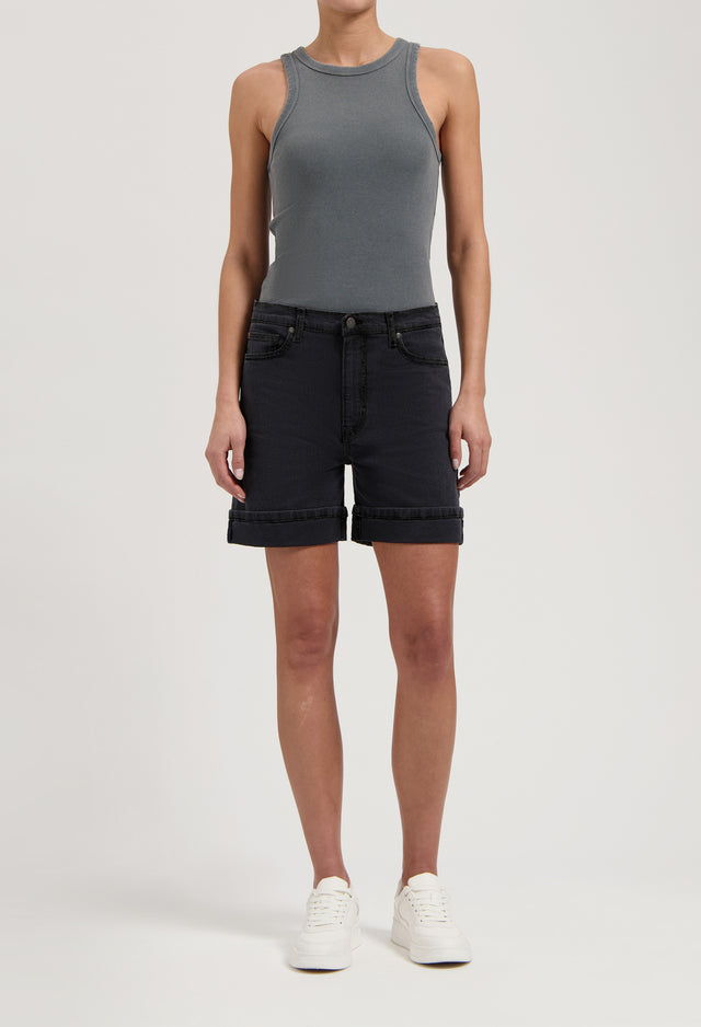 mugler Luna Mid Short - Black Vintage