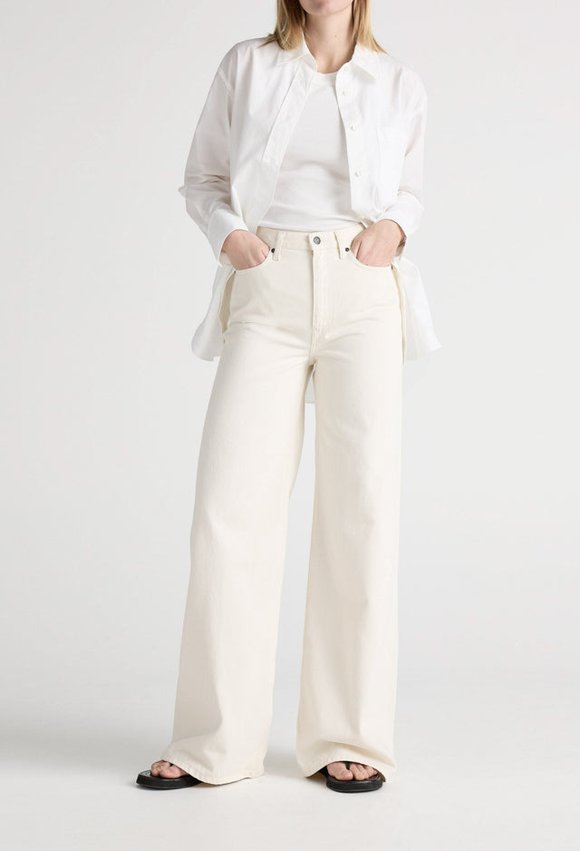 mugler Sara High Loose - Natural