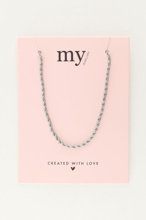 My Jewellery Equal Ketting Met Klein Gedraaid Effect
