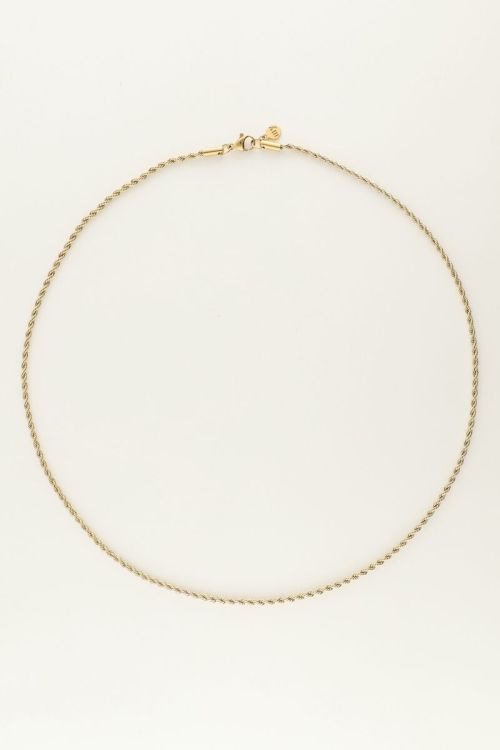 my jewellery Equal ketting met klein gedraaid effect
