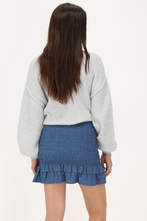 My Jewellery Blauwe Denim Rok Met Smock