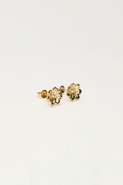 my jewellery Island studs oorbellen met bloemen