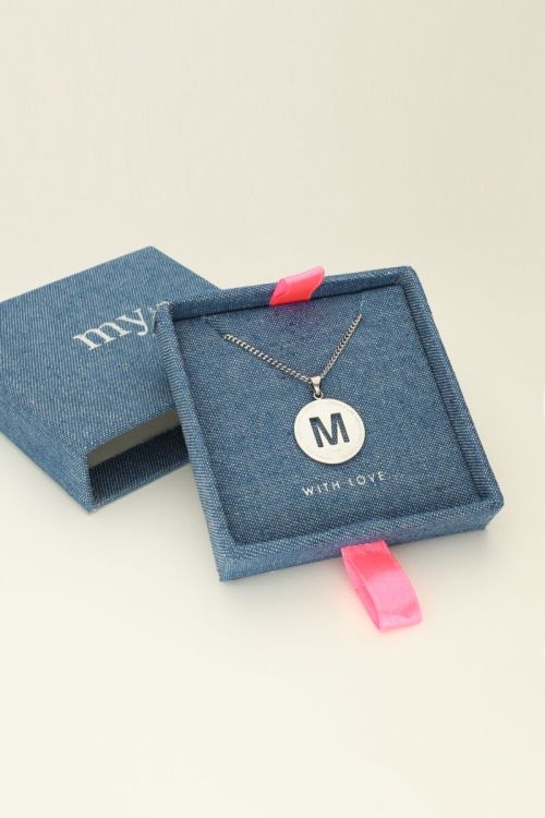 my jewellery Ketting met open initial