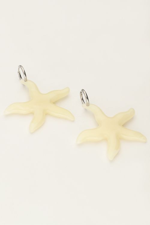 My Jewellery Ocean Oorringen Met Grote Zeester