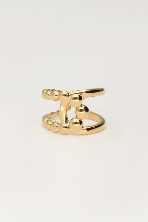 my jewellery Statement ring gekruist