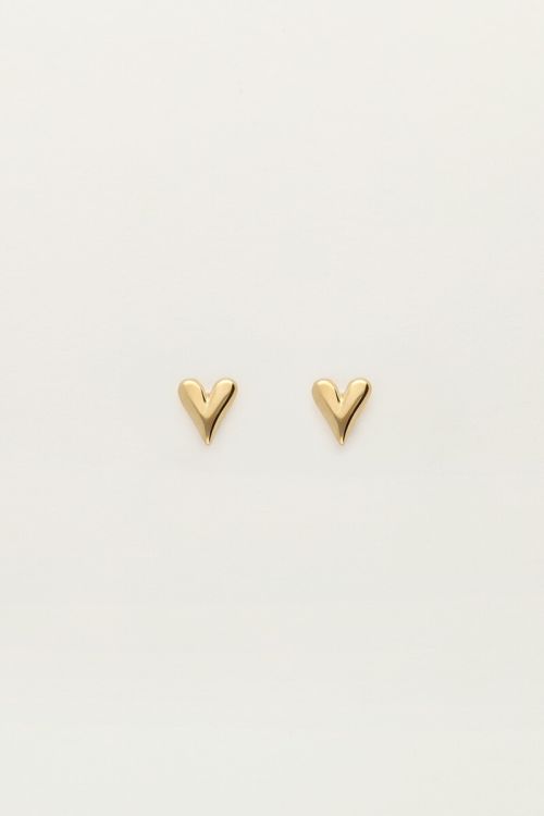 my jewellery Studs met mini hartje