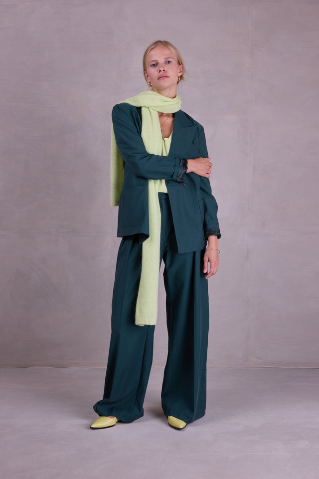 Nathalie Vleeschouwer Alfatar Alpaca Sjaal In Daiquiri Green