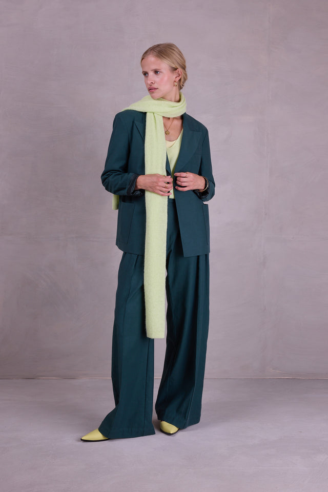 Nathalie Vleeschouwer Alfatar Alpaca Sjaal In Daiquiri Green