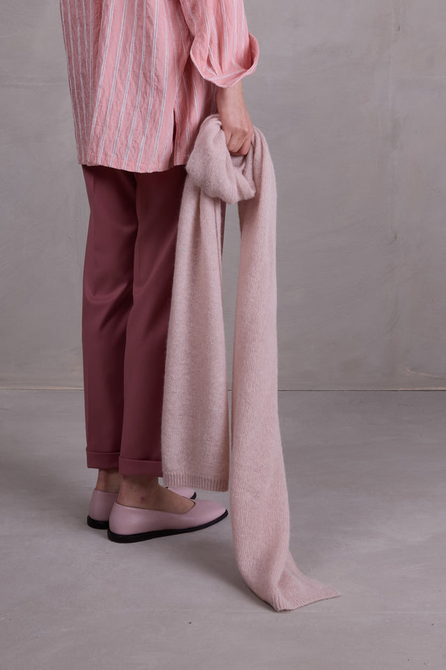 nathalie vleeschouwer Alfatar alpaca sjaal in desert sand